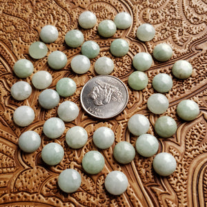 10mm Jade Round Cab (1 pc)